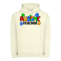 Pigment Pistachio ausome teacher Urban Hoodie - MaliasSmallBusiness
