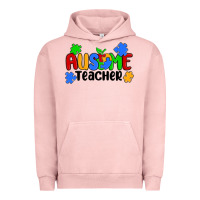 Pigment Salmon ausome teacher Urban Hoodie - MaliasSmallBusiness