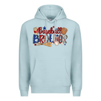 Blue Mist baseball brother Premium Hoodie - MaliasSmallBusiness