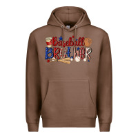 Chestnut baseball brother Premium Hoodie - MaliasSmallBusiness