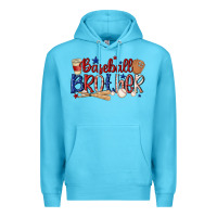 Ocean Blue baseball brother Premium Hoodie - MaliasSmallBusiness