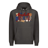 Smoke baseball brother Premium Hoodie - MaliasSmallBusiness