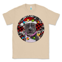Mushroom pitbull and buffalo plaid Classic Tee - RanaPortraitStore