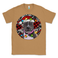 Toasted Coconut pitbull and buffalo plaid Classic Tee - RanaPortraitStore