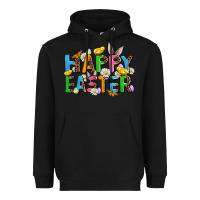Black happy easter Heavyweight Hoodie - AdoDesignShop