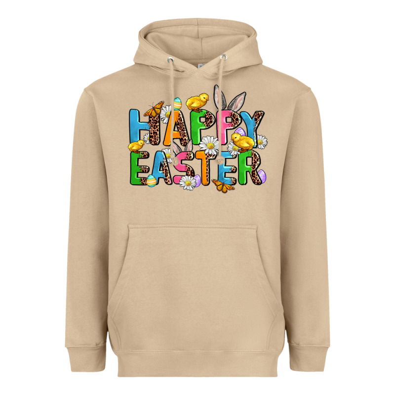 Happy Easter Heavyweight Hoodie by AdoDesignShop | Teevron