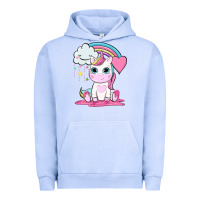 Pigment Grape Ice cute unicorn and rainbow Urban Hoodie - NancyCooperArtShop