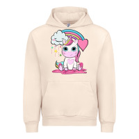 Sandshell cute unicorn and rainbow Urban Hoodie - NancyCooperArtShop