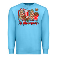 Ocean Blue tis the season christmas tree  cake baseball Premium Sweatshirt - AdoDesignShop
