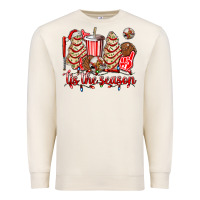 Sandshell tis the season christmas tree  cake baseball Premium Sweatshirt - AdoDesignShop