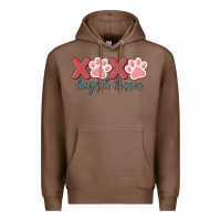 Chestnut xoxo hugs and kisses Premium Hoodie - MaliasSmallBusiness