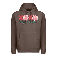 Coffee xoxo hugs and kisses Premium Hoodie - MaliasSmallBusiness