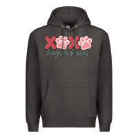 Smoke xoxo hugs and kisses Premium Hoodie - MaliasSmallBusiness
