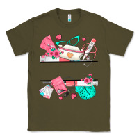Army Green custom name nurse Classic Tee - texasbilliewilder