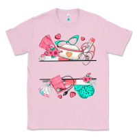 Bubblegum Pink custom name nurse Classic Tee - texasbilliewilder