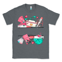 Charcoal Heather custom name nurse Classic Tee - texasbilliewilder