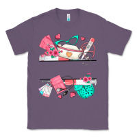 Lavender custom name nurse Classic Tee - texasbilliewilder