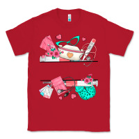 Red custom name nurse Classic Tee - texasbilliewilder