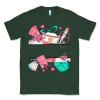 Sports Green custom name nurse Classic Tee - texasbilliewilder