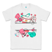 White custom name nurse Classic Tee - texasbilliewilder