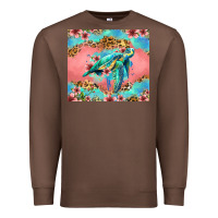 Chestnut floral turtle Premium Sweatshirt - Jasminsmagicworld