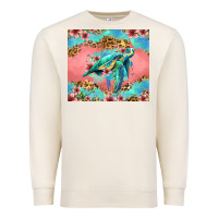 Sandshell floral turtle Premium Sweatshirt - Jasminsmagicworld