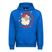 Cobalt i love a man with a beard Urban Hoodie - MaliasSmallBusiness