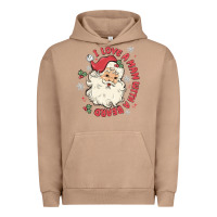 Pigment Burro i love a man with a beard Urban Hoodie - MaliasSmallBusiness