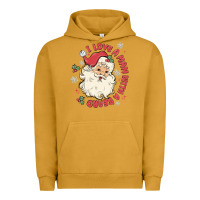 Pigment Peanut Butter i love a man with a beard Urban Hoodie - MaliasSmallBusiness