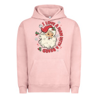 Pigment Salmon i love a man with a beard Urban Hoodie - MaliasSmallBusiness