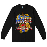 Black she loves jesus Long Sleeve Tee - texasbilliewilder
