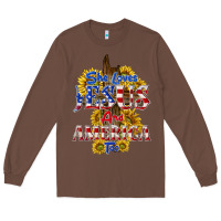 Chestnut she loves jesus Long Sleeve Tee - texasbilliewilder