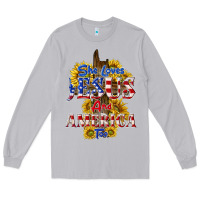 Moon Dust she loves jesus Long Sleeve Tee - texasbilliewilder