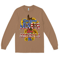 Toasted Coconut she loves jesus Long Sleeve Tee - texasbilliewilder