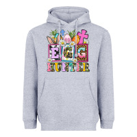 Heather Grey egg hunter Heavyweight Hoodie - AdoDesignShop