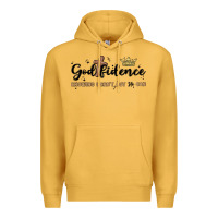 Mustard godfidence Premium Hoodie - MaliasSmallBusiness