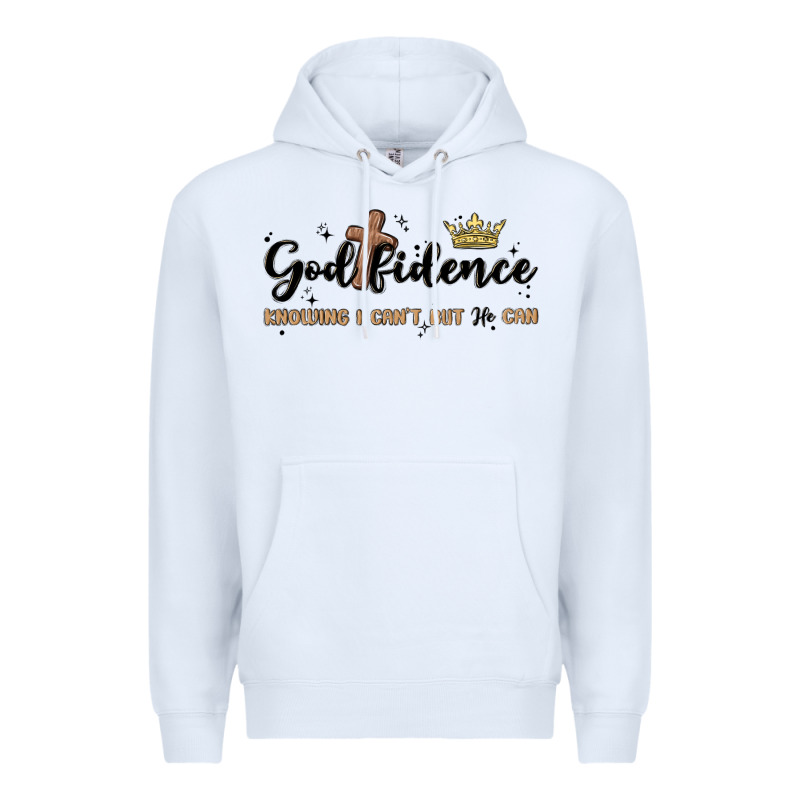 Godfidence Premium Hoodie by MaliasSmallBusiness | Teevron