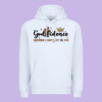 Godfidence Premium Hoodie Designed By Maliassmallbusiness