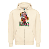 Sandshell happy thanksgiving turkey Zipper Hoodie - RanaPortraitStore