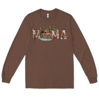 Chestnut mama with bear and daisy Long Sleeve Tee - RanaPortraitStore