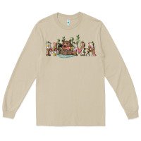 Mushroom mama with bear and daisy Long Sleeve Tee - RanaPortraitStore