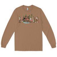 Toasted Coconut mama with bear and daisy Long Sleeve Tee - RanaPortraitStore