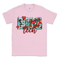 Bubblegum Pink ekg tech Classic Tee - texasbilliewilder