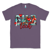Lavender ekg tech Classic Tee - texasbilliewilder