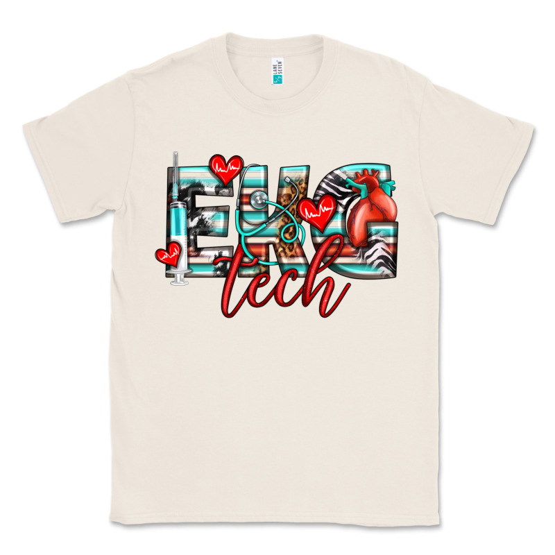 Ekg Tech Classic Tee by texasbilliewilder | Teevron