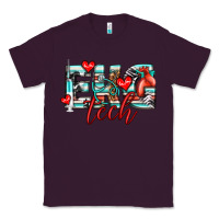 Plum ekg tech Classic Tee - texasbilliewilder