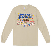 Mushroom stars and striper billie wilder Long Sleeve Tee - texasbilliewilder