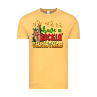 Vintage Mustard have a rockin christmas Vintage Tee - BarkalooDesign