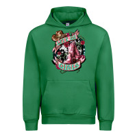 Emerald lets go girls cowboy boots cowgirl Urban Hoodie - NancyCooperArtShop