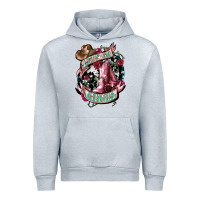 Heather Grey lets go girls cowboy boots cowgirl Urban Hoodie - NancyCooperArtShop